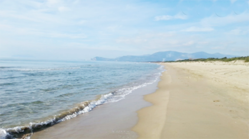 spiaggia capratica fondi latina