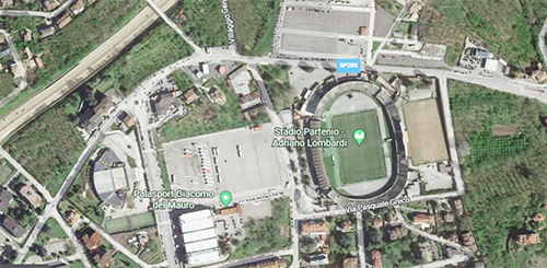 parcheggio stadio avellino