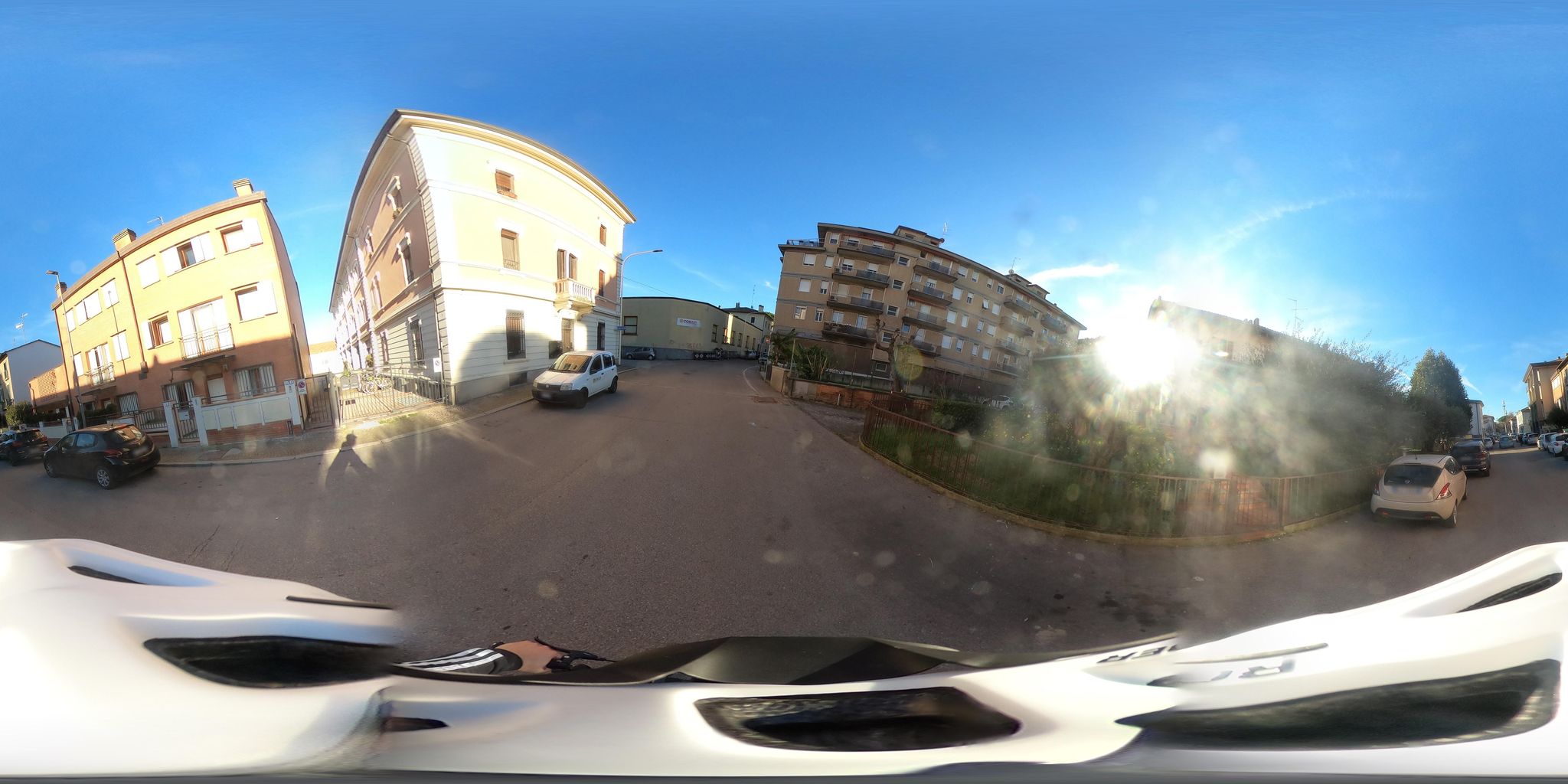 Via Cantinelli Faenza - vista strada